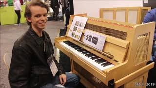 Schiedmayer Celesta at NAMM 2019 Celeste [upl. by Zetrom]