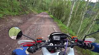 Imogene Pass Full Length Telluride to Ouray XR650L [upl. by Dnallor]