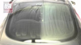 Autoglym Professional Glass Polish Cleaning Demonstration [upl. by Atteuqnas]