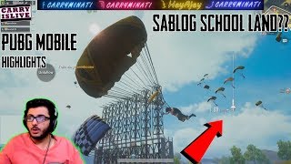 EVERYONE LANDING SAME PLACE  PUBGM FUNNY MOMENTS  CARRYMINATI HIGHLIGHT [upl. by Eizzik]