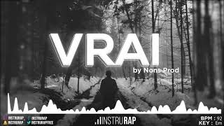 Old SchoolTriste Instrumental Rap  Instru Rap PianoBoom Bap  VRAI  Prod By NONS PROD [upl. by Ramberg]