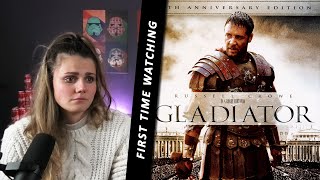 First Time Watching Gladiator REACTION [upl. by Diarmuid]