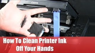 How to Clean Printer Ink Off Your Hands [upl. by Philina]