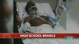 Student hospitalized after school fight [upl. by Shelah]