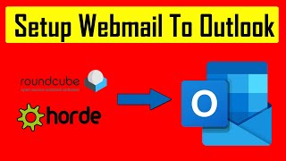 How to setup webmail to outlook [upl. by Linehan]