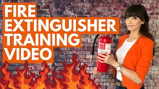 Free Fire Extinguisher Training Video  OSHA  Updated for 2020 [upl. by Aslam]