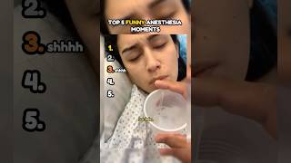 Top 5 Funniest Anesthesia Reactions part 34 🤣 shorts [upl. by Fuld]