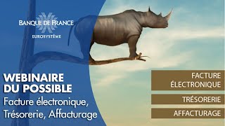 Facture Électronique Trésorerie Affacturage  Webinaire du possible  Banque de France [upl. by Wordoow867]