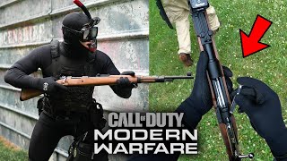 Airsoft quotShell Ejectingquot KAR98K quotSniperquot Gameplay [upl. by Alyakam]