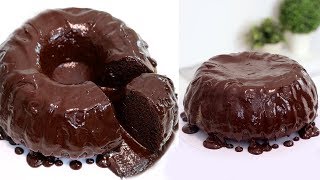 How to Make a GIANT Molten Lava Cake  Chocolate Fondant  RECIPE [upl. by Wendell]