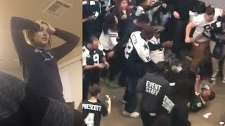 Cowboys Fans FIGHT Packers Fan Break TVs and Cry After Playoff Loss to Green Bay [upl. by Rebna]