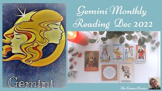 GEMINI  December 2022 Monthly Tarot Reading [upl. by Meekahs890]