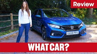 2020 Honda Civic review – better than a VW Golf  What Car [upl. by Yrrag]