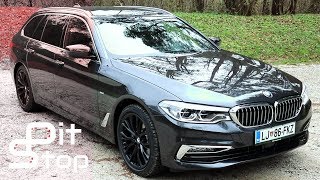 2019 BMW 520d Touring Xdrive review [upl. by Madelina]