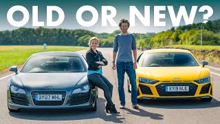 Audi R8 V10 Performance Vs ORIGINAL V8 Manual  Carfection 4K [upl. by Chrisse]