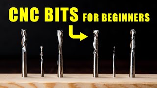 CNC Bits For Beginners  Upcut Vs DownCut Vs Compression Vs Ball Nose End Mills [upl. by Asile391]