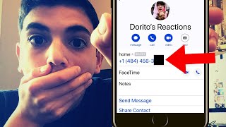 EXPOSING DORITOS REACTIONS PHONE NUMBER HE WAS MAD [upl. by Calore]