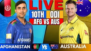 🔴 Live Afghanistan vs Australia 10h ODI Live Match Score today  AFG vs AUS Cricket  CT 2025 [upl. by Dolph]