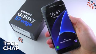 Samsung Galaxy S7 Edge UNBOXING First Impressions [upl. by Naedan]