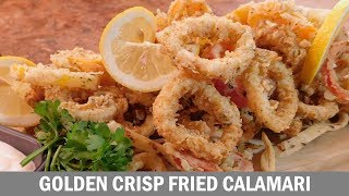 How To Make Crispy Fried Calamari Golden [upl. by Abas736]