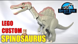 LEGO GAME SPINOSAURUS LEGO CUSTOM DINOSAUR [upl. by Ash]