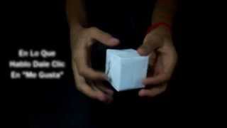 Como Hacer Un Cubo De Papel [upl. by Dich]