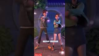 Leer and Guoguo Couple Dance❤️ Status Video shorts [upl. by Ori709]