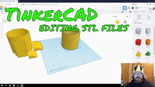 Modify Existing STL files easily using TinkerCAD [upl. by Lloyd]