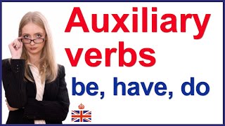 Auxiliary verbs Helping verbs  English grammar lesson [upl. by Penman124]