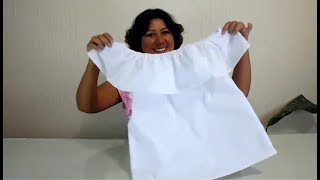 Diy  Manualidades  Como Hacer Una Blusa Fácil Sin Máquina De Coser [upl. by Ellenahc]