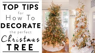 CHRISTMAS TREE DECORATING  Top Tips for How to Decorate the Perfect Christmas Tree [upl. by Sitsuj978]