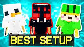 The BEST Minions Setup in Hypixel Skyblock [upl. by Anaiv]