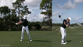 Rory McIlroys Powerful Driver Swing  TaylorMade Golf [upl. by Shiff535]