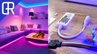 Make ANY cheap RGB LED Light Strip SMART with this wifi controller [upl. by Anaiek]