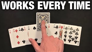 “12 Card Magic”  Brilliant NO SETUP Self Working Card Trick [upl. by Anerual154]