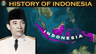 HISTORY OF INDONESIA in 12 Minutes [upl. by Hukill]