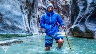 ZION National Park  The NARROWS Hike [upl. by Ardaid]