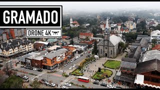 Gramado and Canela drone 4k 🇧🇷 Rio Grande do Sul RS Brazil 2021 [upl. by Atilrahc]