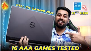 Dell G15 Gaming 2022 ⚡ Intel i5 12500H  RTX 3050 Gaming Test 🔥 16 AAA GAMES Tested ⚡Dell G15 2022 😍 [upl. by Aneema]