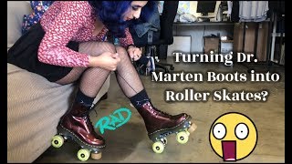 HOW TO TURN SHOES INTO ROLLERSKATES  karenthekarrot [upl. by Theodoric488]