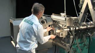 Bühler Group  Extruder in operation [upl. by Gearalt749]