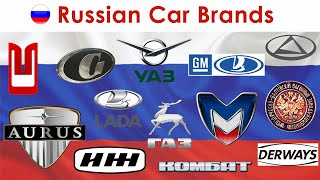 Russian Car Brands From the Motherland with Automotive Excellence [upl. by Nananne396]