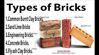 Types of Bricks [upl. by Harbert601]