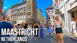 Maastricht The Historic City Centre  🇳🇱 Netherlands 4K HDR Walking Tour [upl. by Eyram541]