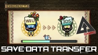 Monster Hunter 3 Ultimate Tutorial  Save Data Transfer Program [upl. by Avitzur]