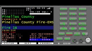 LIVE Scanner Florida Pinellas County Police Fire and EMS and Pasco Dispatch Fire [upl. by Mears649]