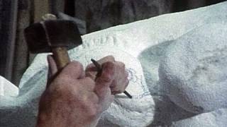 Carving Marble with Traditional Tools [upl. by Brittan]