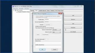 Procedure on how to use Realtek Utility on WL0179 WirelessN [upl. by Elane]