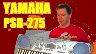 Yamaha PSR275 demo and tour [upl. by Aehtorod]