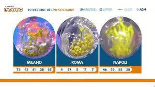 Estrazioni Lotto di oggi  Lotto ultima estrazione in diretta  ISCRIVITI AL CANALE [upl. by Horton]